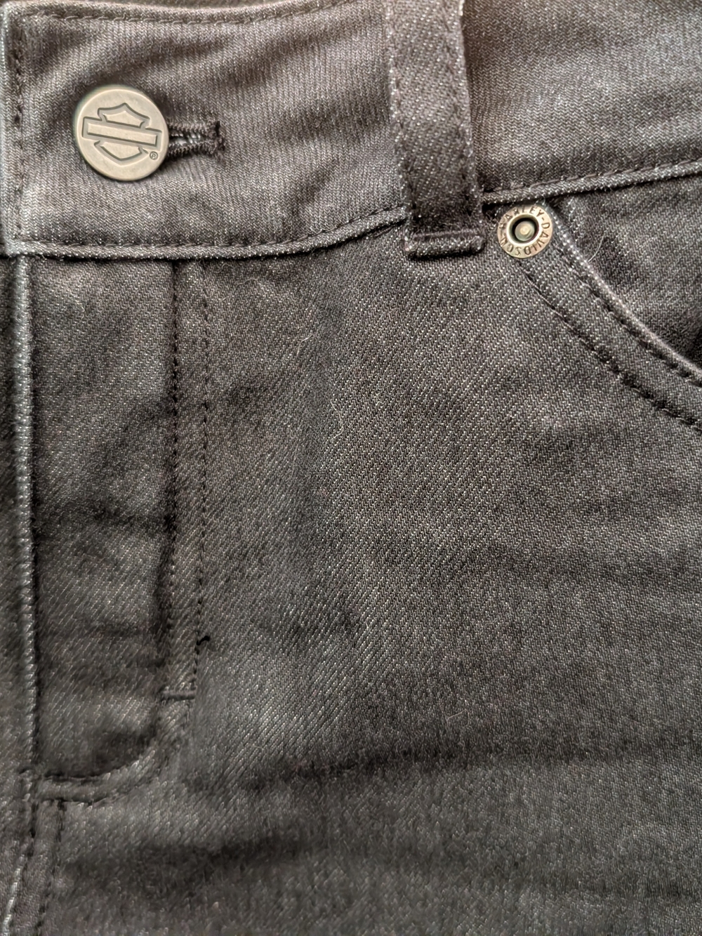 Harley Davidson Carve Denim Riding Pants